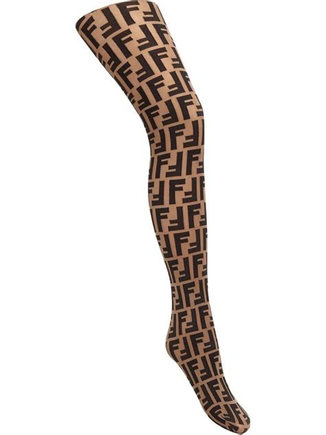 brown fendi stockings|fendi inspired stockings.